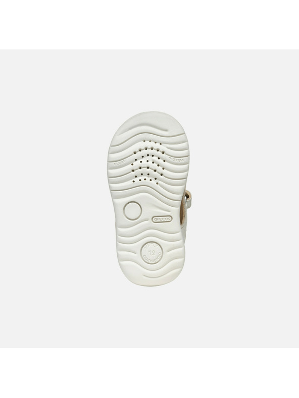 Geox Бели детски сандали за първи стъпки Geox Sandal Macchia Gir