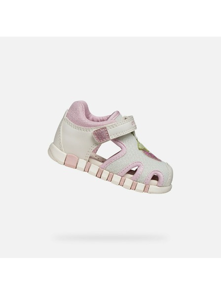 Geox Сиви детски сандали за първи стъпки Geox Sandal Iupidoo