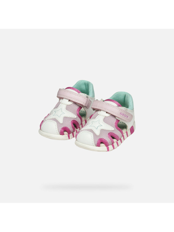 Geox Розови детски тениски за първи стъпки Geox Sandal Iupidoo Gir