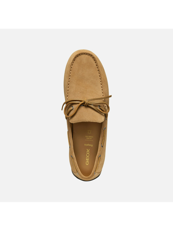 Geox Светлокафяви мъжки мокасини Geox Spherica EC16
