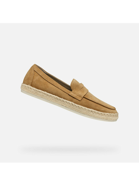 Geox Бежови мъжки мокасини Geox Costuni