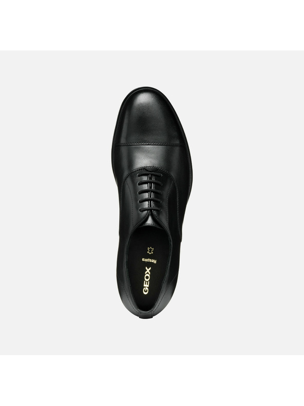Geox Черна мъжка официална обувка Geox Rezzonico