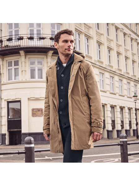 Geox Кафяво мъжко яке Geox Anyweco