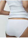 Marks & Spencer Бели памучни бикини слипове с Lycra®, 5 пакета, Marks & Spencer