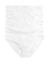 Marks & Spencer Бели памучни бикини слипове с Lycra®, 5 пакета, Marks & Spencer