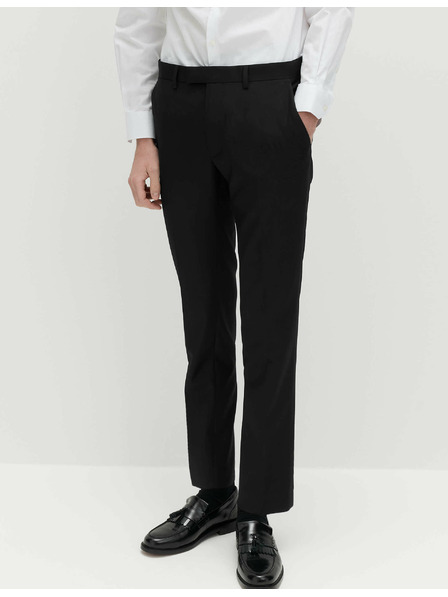 Marks & Spencer Черни мъжки панталони за костюм Marks & Spencer