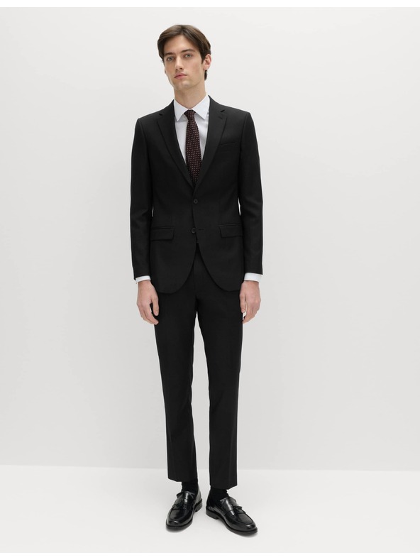 Marks & Spencer Черни мъжки панталони за костюм Marks & Spencer