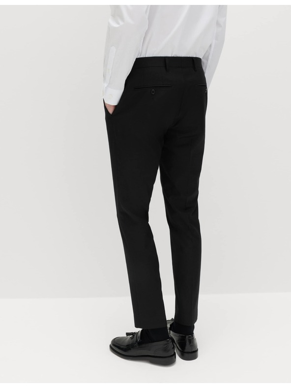 Marks & Spencer Черни мъжки панталони за костюм Marks & Spencer