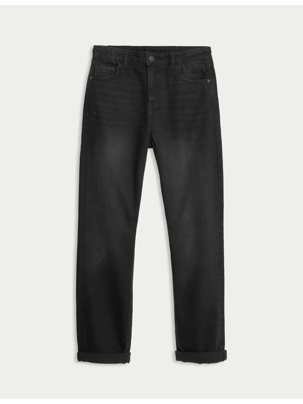 Marks & Spencer Свободни дънки от чист памук (6–16 години) Marks & Spencer черна