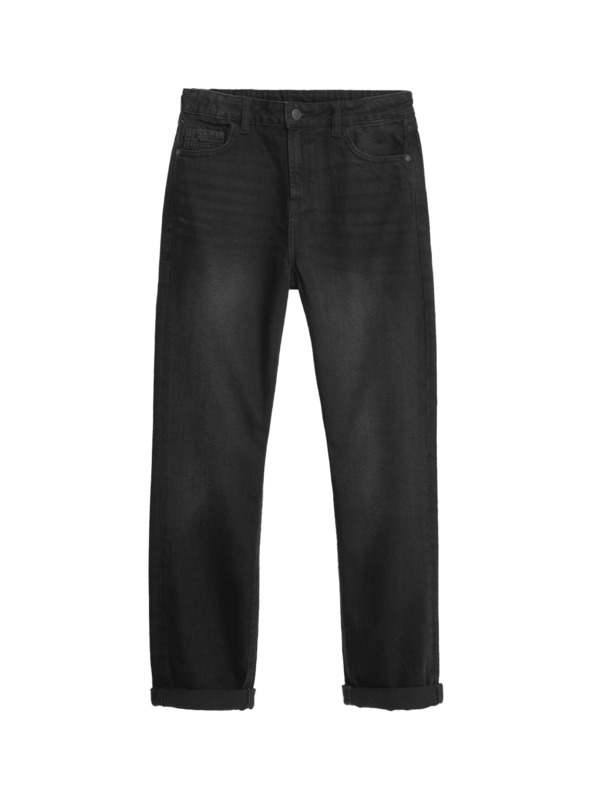 Marks & Spencer Свободни дънки от чист памук (6–16 години) Marks & Spencer черна