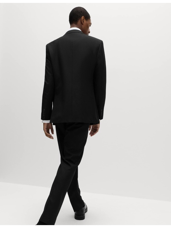 Marks & Spencer Костюмени панталони с класически крой Marks & Spencer черна