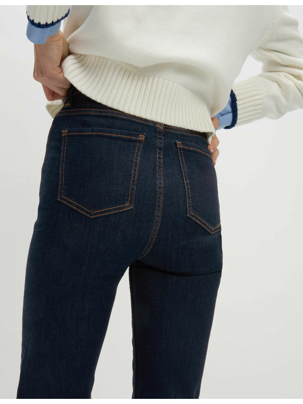 Marks & Spencer Дънки Sienna Supersoft с висока талия Marks & Spencer тъмносини