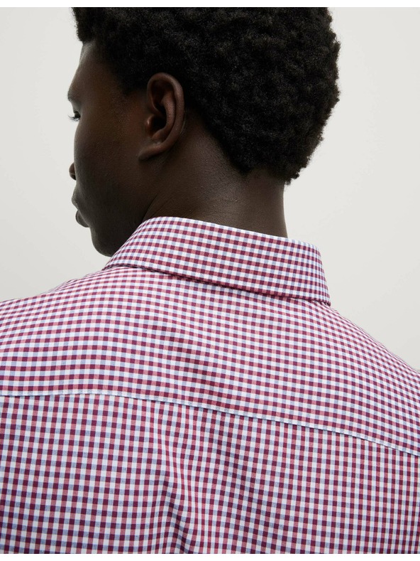 Marks & Spencer Карирани ризи с нормална кройка с лесно гладене, 2 бр. Marks & Spencer в червено