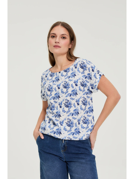 Moodo Вискозна ризи бяла Moodo