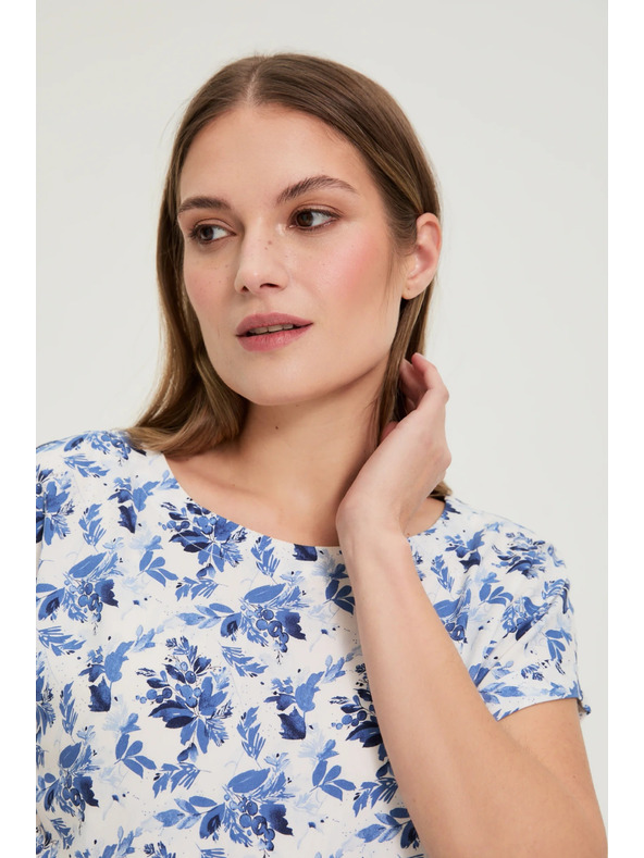 Moodo Вискозна ризи бяла Moodo