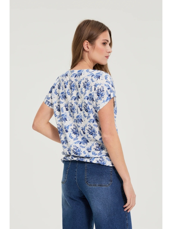 Moodo Вискозна ризи бяла Moodo