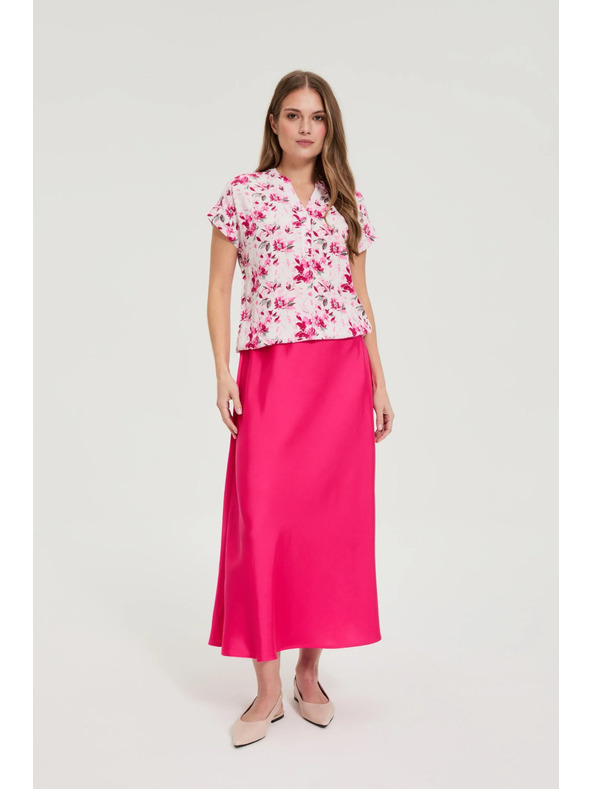 Moodo Ризи с цветя фуксия Moodo