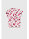 Moodo Ризи с цветя фуксия Moodo