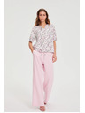 Moodo Ризи с цветя розова Moodo