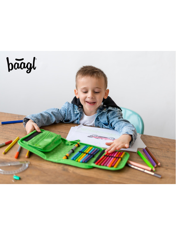 BAAGL  BAAGL Училищен пенал едноетажен Minecraft