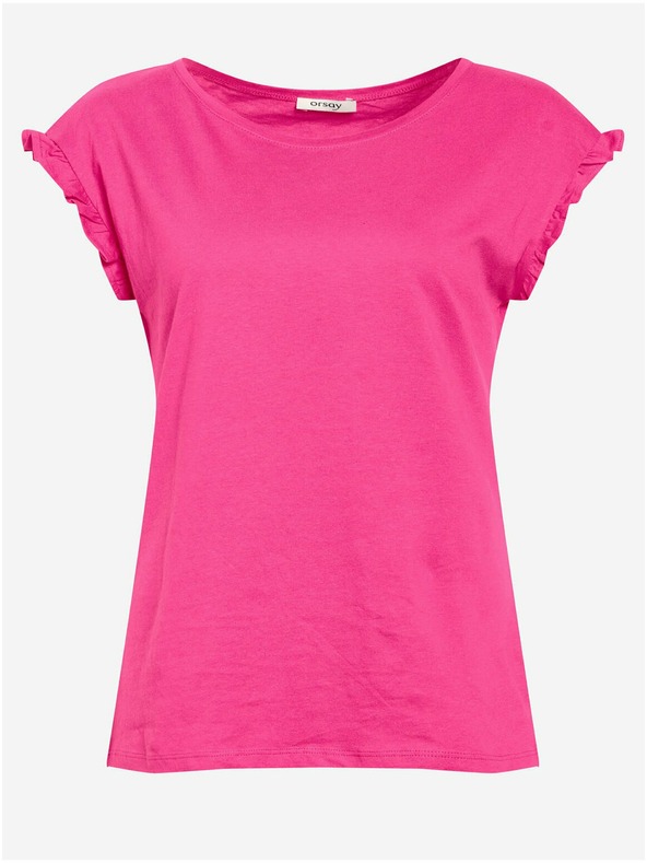 Orsay Тъмнорозова тениска ORSAY