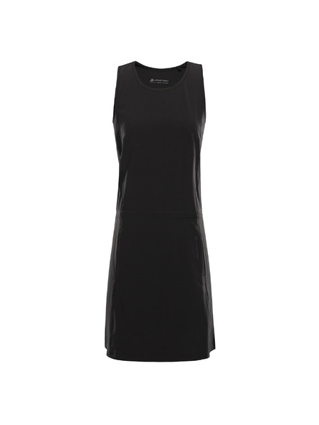 ALPINE PRO Дамска летна рокля от бързосъхнещ материал ALPINE PRO COLEENA 2 black