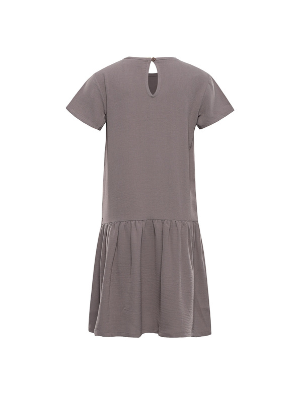 ALPINE PRO Детска рокля ALPINE PRO AKESO driftwood