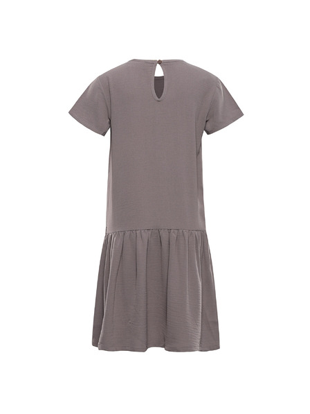 ALPINE PRO Детска рокля ALPINE PRO AKESO driftwood