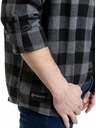 Meatfly Meatfly мъжка риза Kurt Black / Gray