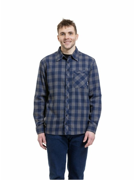 Meatfly Meatfly мъжка риза Kurt Blue / Gray