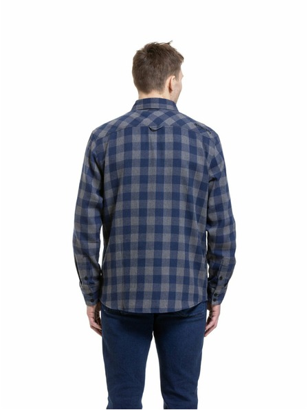 Meatfly Meatfly мъжка риза Kurt Blue / Gray