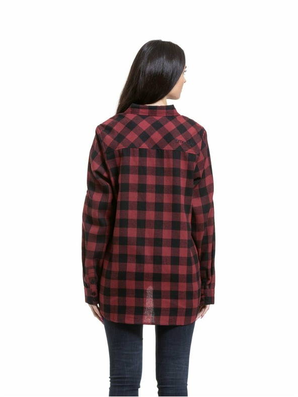 Meatfly Meatfly дамска риза Courtney Black / Bordo