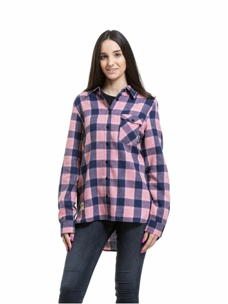 Meatfly Meatfly дамска риза Courtney Blue / Rose