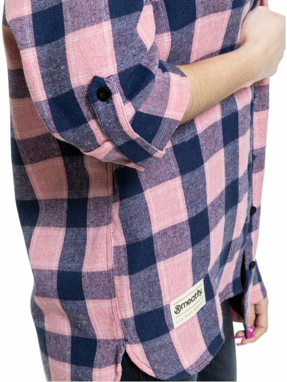 Meatfly Meatfly дамска риза Courtney Blue / Rose