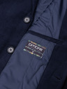 Ombre Clothing Мъжко класическо едноредово палто - тъмно синьо V1 C432 Ombre Clothing