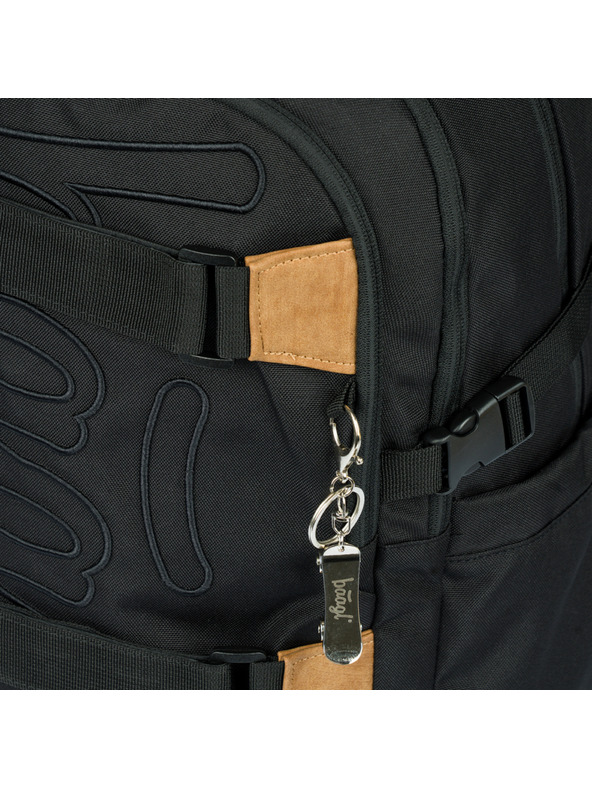 BAAGL  Сива ученическа раница Baagl Skate Darkness