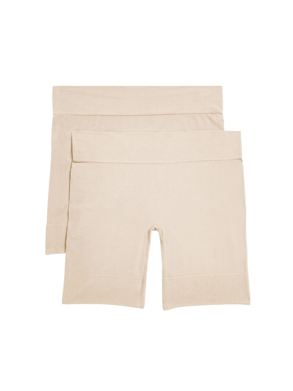 Marks & Spencer Шорти с противоизтъркваща защита, 2 бр. Marks & Spencer бежови