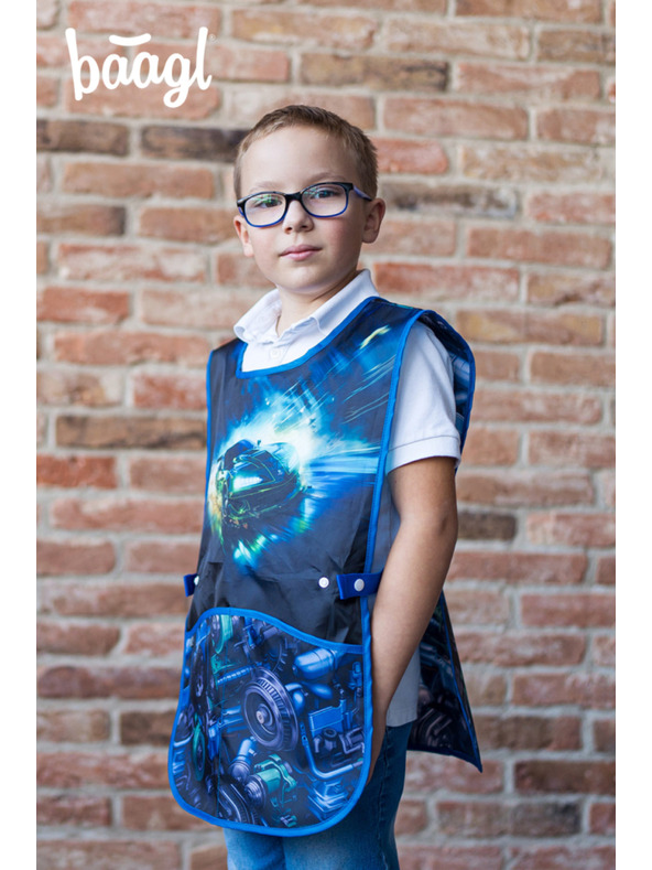 BAAGL  BAAGL SET 5 Zippy Състезателен автомобил: портфейл, пенал, торба, престилка, портмоне