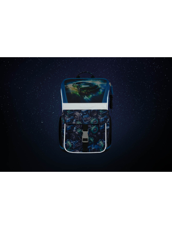 BAAGL  BAAGL SET 5 Zippy Състезателен автомобил: портфейл, пенал, торба, престилка, портмоне