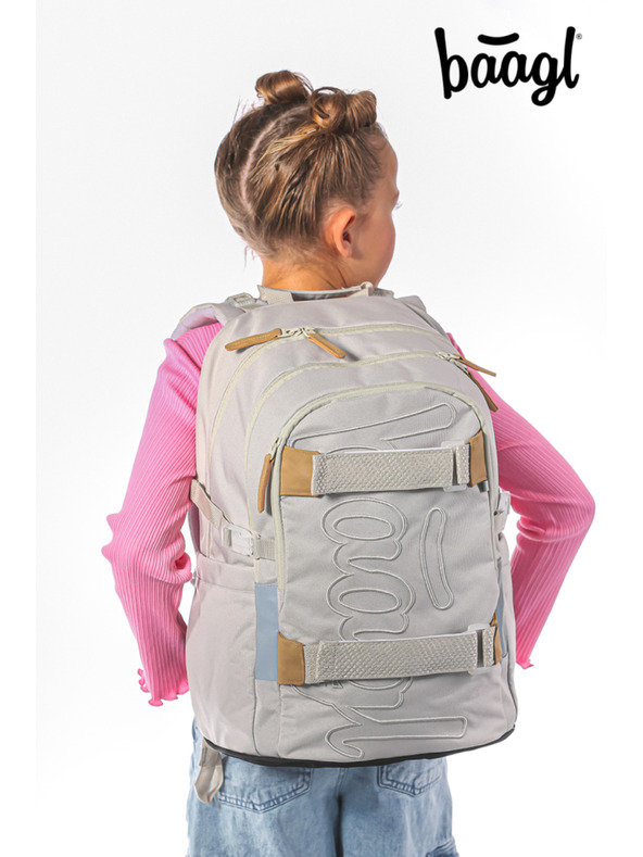 BAAGL  BAAGL SET 5 Skate Mist: раница, пенал, спортна торба, поясна торба, калъф за лаптоп