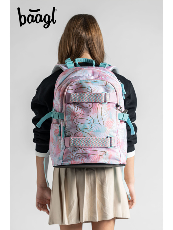 BAAGL  BAAGL SET 5 Skate Sunset: раница, пенал, торба, поясна торба, калъф за лаптоп