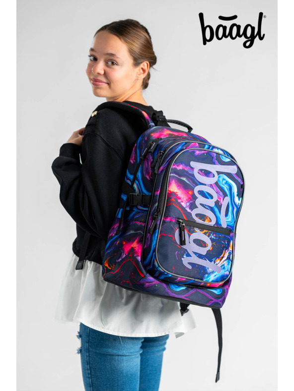 BAAGL  BAAGL Училищна раница Core Marble