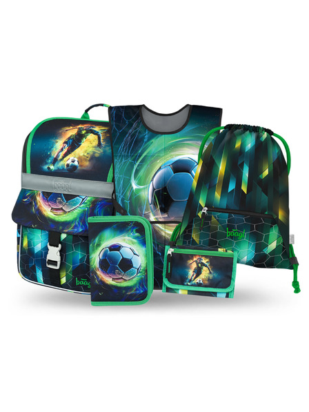 BAAGL  BAAGL SET 5 Zippy Футболист: портфейл, пенал, торба, престилка, портмоне