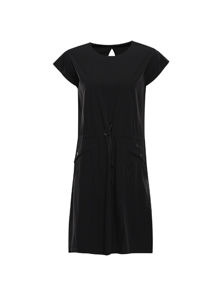 ALPINE PRO Дамска летна рокля от бързосъхнещ материал ALPINE PRO ASEDA black