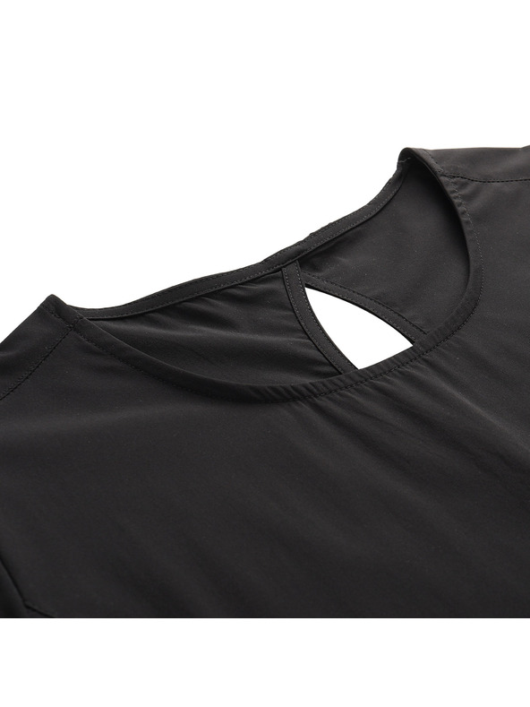 ALPINE PRO Дамска летна рокля от бързосъхнещ материал ALPINE PRO ASEDA black