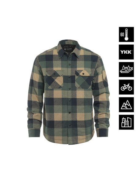 Horsefeathers Водоотблъскваща топла риза Dough - айсберг