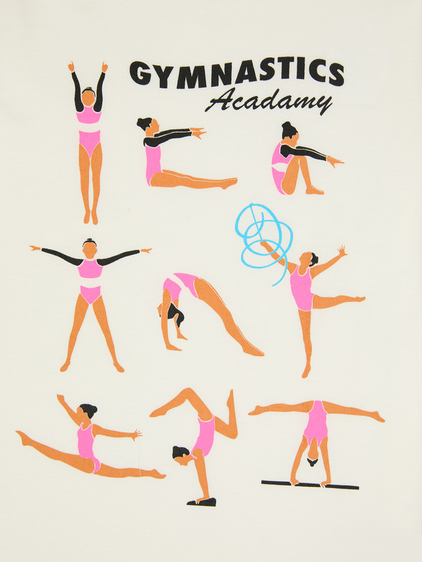 GAP Бебешка тениска с щампа Gap