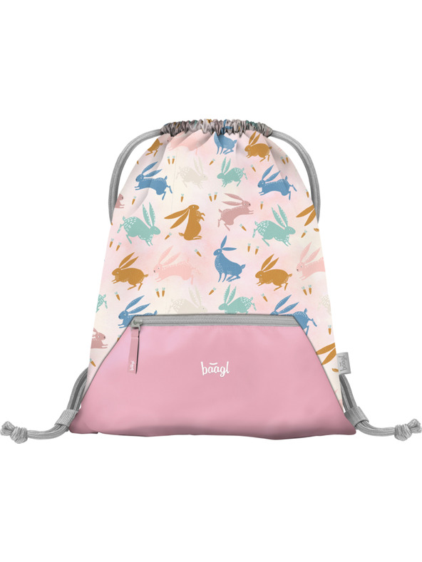 BAAGL  BAAGL SET 5 Zippy Bunny: портфолио, пенал, торба, престилка, портмоне