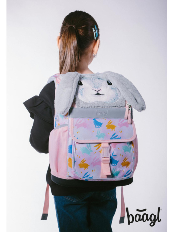 BAAGL  BAAGL SET 5 Zippy Bunny: портфолио, пенал, торба, престилка, портмоне