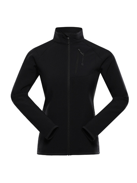 ALPINE PRO Женски топлинен суитшърт с цип ALPINE PRO MORWA black